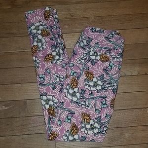 LuLaRoe women's leggings OS EUC
